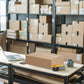 50 Pack 14x10x4 Shipping Boxes Corrugated Cardboard Mailing Cartons 3mm Kraft