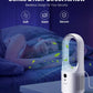 VEVOR Bladeless Desk Fan 12.99in USB Quiet 6 Speed Tower Fan Kids Safe