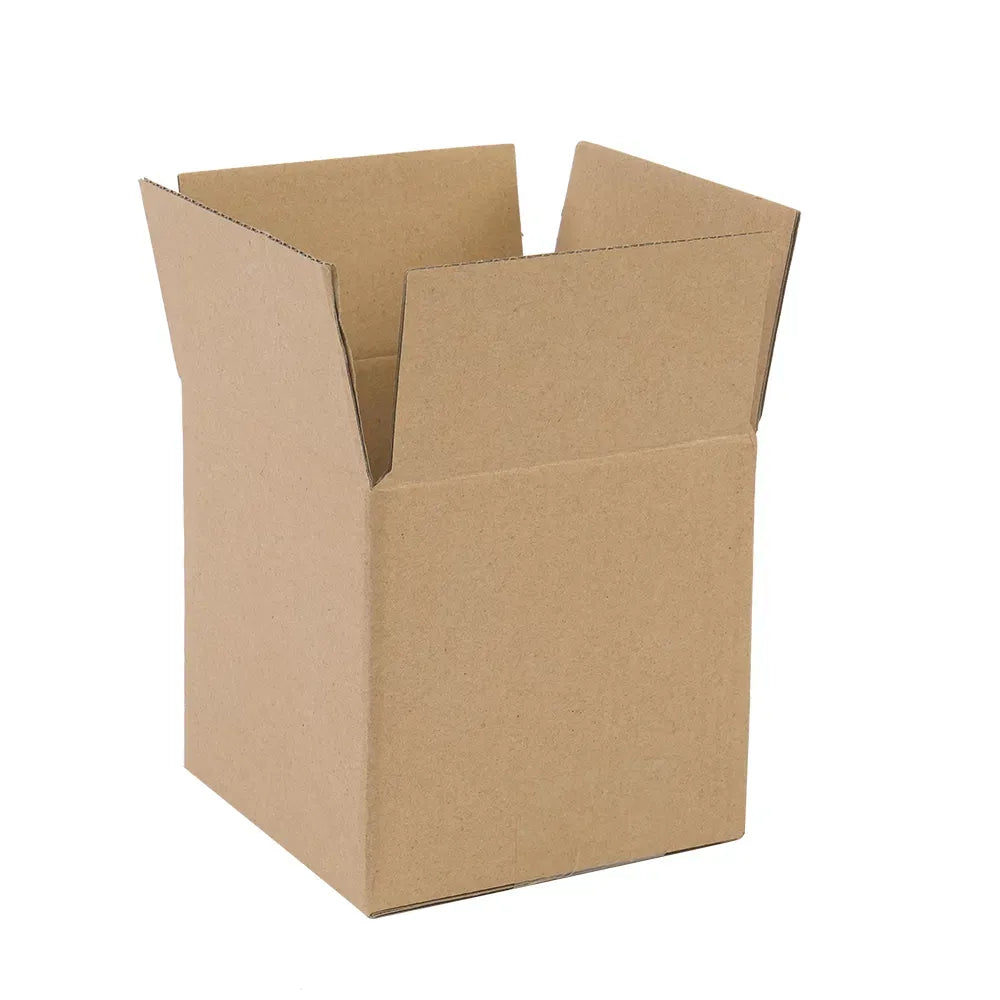 100 Pack 4x4x4 Shipping Boxes Corrugated Cardboard Mailing Box Bulk 4x4x4"