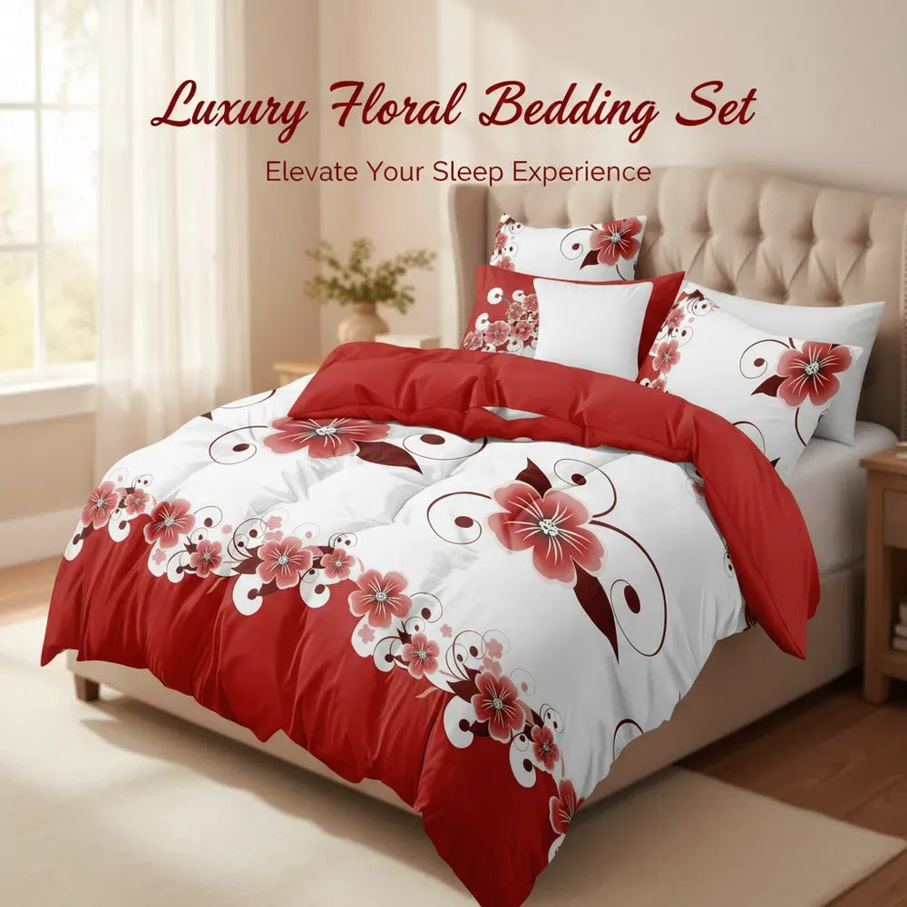 3 Piece Charcoal Grey Botanical Quilt Set White Leaf Vine Bedspread Queen King