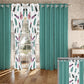 9 Piece Boho Feather Bedspread Curtain Set Queen King Cal King Bedding