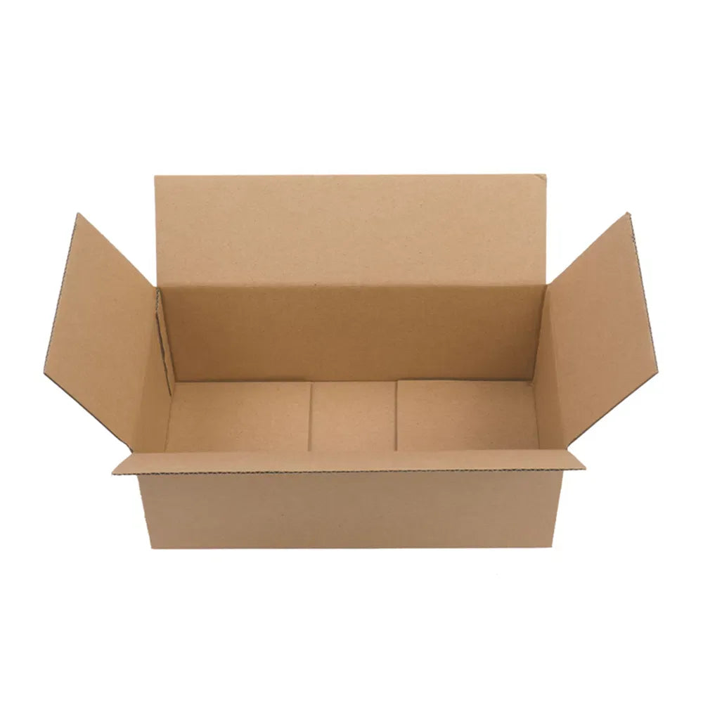 100 Pack 6x4x2 Shipping Boxes Corrugated Cardboard Mailing Cartons Small Kraft