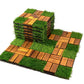 Acacia Wood Deck Tile Interlocking Flooring Waterproof Tiles Outdoor Patio 12x12