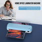 A4 Thermal Laminator Machine 9 Inch Suntiko Fast Warm Up 10 Pouches Sky Blue