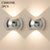 LED Motion Sensor Wall Light Rechargeable Magnetic Wireless Indoor Sconce 2 Pack