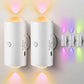 LED Motion Sensor Night Light Rechargeable Wireless Magnetic Wall Light Sconce