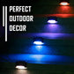 Solar Deck Lights Outdoor Waterproof LED Step Lights for Stairs Fence 16 32 Pack