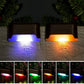 Solar Deck Lights Outdoor Waterproof LED Step Lights for Stairs Fence 16 32 Pack
