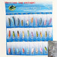 Lot of 30 Fishing Lures Crankbaits Minnow Baits with Hooks Tackle Set