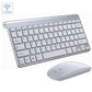 Mini Wireless Keyboard Mouse Combo 2.4G USB for Mac Apple PC Computer