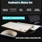 Mini Wireless Keyboard Mouse Combo 2.4G USB for Mac Apple PC Computer