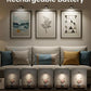 Magnetic Picture Lights Battery Powered Wall Light Wireless Remote Dimmable Black