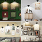 Magnetic Picture Lights Battery Powered Wall Light Wireless Remote Dimmable Black
