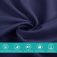 Blackout Curtains Set of 2 52x84 Thermal Rod Pocket Room Darkening Privacy