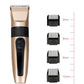Cordless Hair Clipper Beard Trimmer USB Ceramic Blade Grooming Kit