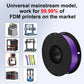 1.75mm PLA 3D Printer Filament 1KG Spool +/- 0.02mm Precision High Strength