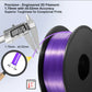 1.75mm PLA 3D Printer Filament 1KG Spool +/- 0.02mm Precision High Strength