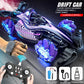 RC Stunt Drift Car 4WD Hand Gesture Sensing LED Spray Remote Control Toy Car