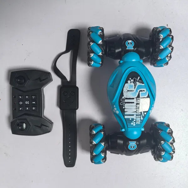 RC Stunt Car 4WD Gesture Control Twist Drift 360° Remote LED Transform Truck