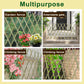 Retractable Bamboo Fence 24x79 Expandable Garden Trellis Climbing Plant Pet Gate