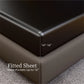 King Satin Sheets Grey 4PC Silky Soft 14" Deep Pocket Polyester Sheet Set