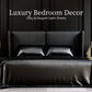 King Satin Sheets Grey 4PC Silky Soft 14" Deep Pocket Polyester Sheet Set