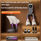 Electric Shoe Dryer UV Deodorizer Timer 360° Drying Boots Gloves Portable