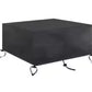 30 Inch Square Fire Pit Cover Waterproof 30x30x13 Propane Fire Table Cover