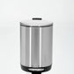 Small Trash Can 3L Stainless Steel Step Pedal Lid Removable Bucket Bathroom