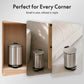 Small Trash Can 3L Stainless Steel Step Pedal Lid Removable Bucket Bathroom