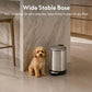 Small Trash Can 3L Stainless Steel Step Pedal Lid Removable Bucket Bathroom