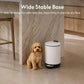 3L Bathroom Trash Can Stainless Steel Foot Pedal Removable Inner Bucket White