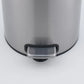 5L Stainless Steel Trash Can Small Bathroom Step Pedal Lid Removable Inner Bucket