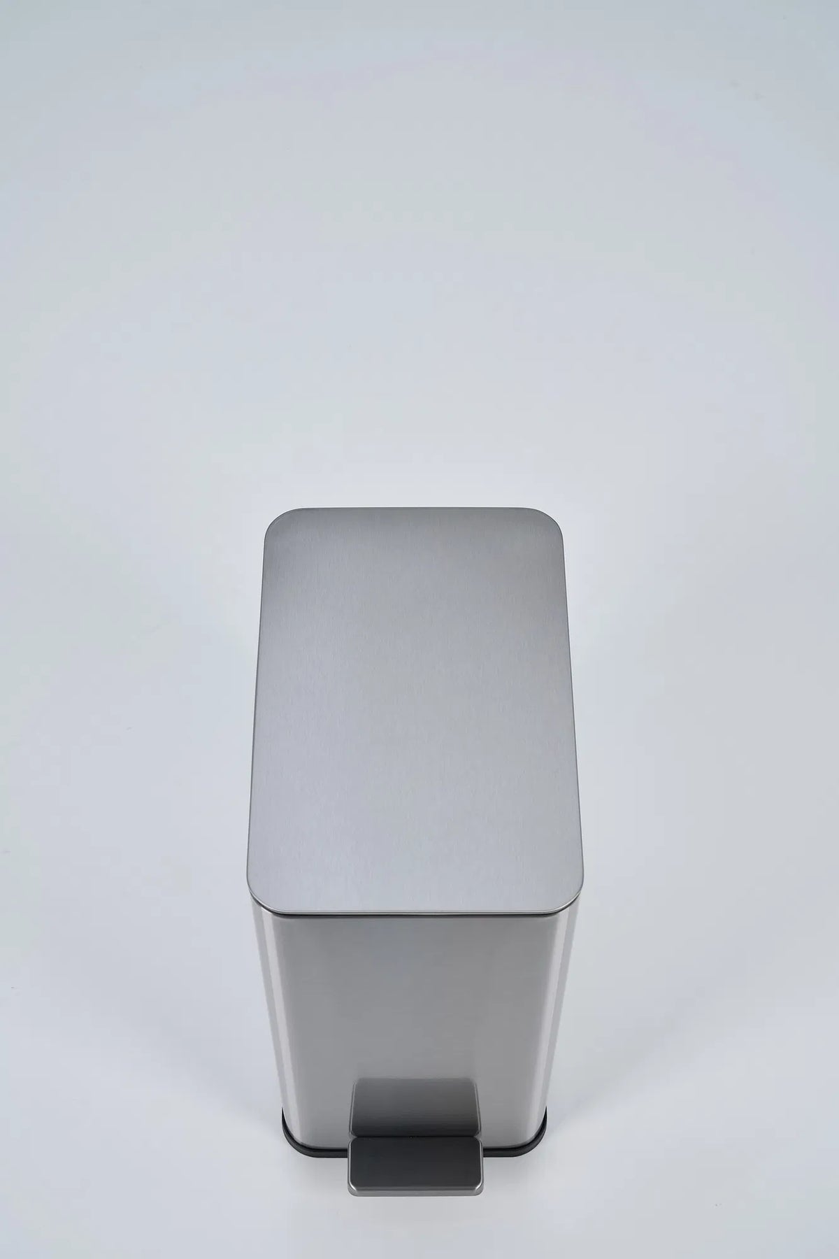 10L 2.6 Gal Stainless Steel Trash Can Step Pedal Silver Bathroom Inner Bucket