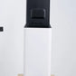 4 Gallon White Stainless Steel Step Trash Can Foot Pedal Garbage Bin 15L