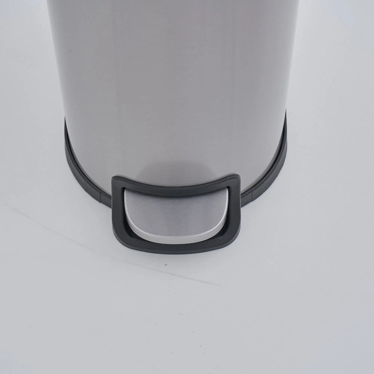 10L 2.6 Gal Stainless Steel Step Trash Can Lid Pedal Bathroom Office Waste Bin