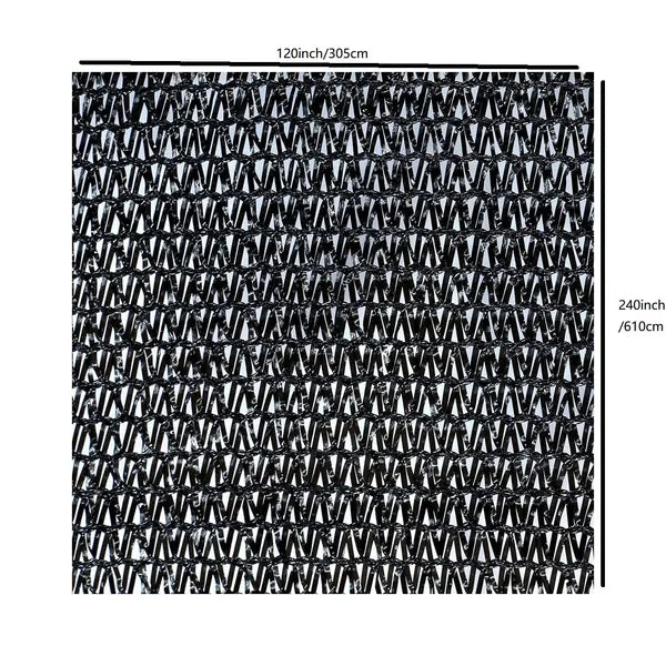 Sunscreen Shade Panel Cloth HDPE Breathable Pergola Canopy Mesh With Grommets