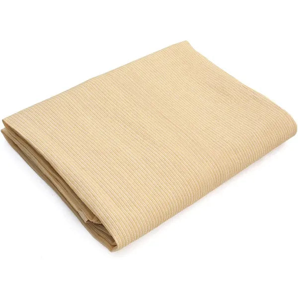Sunscreen Shade Panel Cloth HDPE Breathable Pergola Canopy Mesh With Grommets