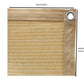 Sunscreen Shade Panel Cloth HDPE Breathable Pergola Canopy Mesh With Grommets