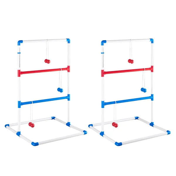 Ladder Toss Game Set Ladder Ball Golf 2 Targets 6 Bolas Scorekeeper Carry Bag