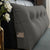 Triangle Reading Pillow Wedge Cushion 24" Backrest Support Gray Side Pocket