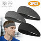 3 Pack Sports Sweatband Headband Men Women Stretch Yoga Gym Running Wrap Band