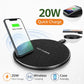 20W Wireless Fast Charger Pad For iPhone Samsung XS Max X XR 12 13 Pro Charging