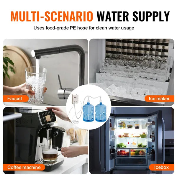 VEVOR Bottled Water Dispenser Pump System Dual 5 Gallon Electric