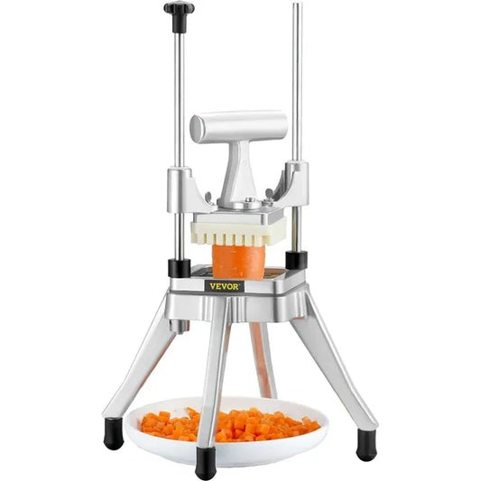 VEVOR Commercial Vegetable Chopper 1/4 Inch Stainless Steel Food Dicer