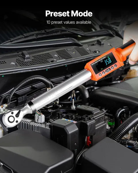 VEVOR Digital Torque Wrench Set 1/2 and 3/8 Inch ±2% Accuracy Case