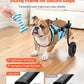 VEVOR Dog Wheelchair Back Legs 2 Wheel Adjustable Cart Mobility Support 33lbs