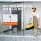 VEVOR Dust Barrier Poles 10 Ft with Plastic Film Carry Bag 4 Poles