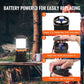 VEVOR LED Camping Lantern 1000LM Battery Powered 360° Light 4 Modes