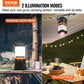 VEVOR LED Camping Lantern 1000LM Battery Powered 360° Light 4 Modes